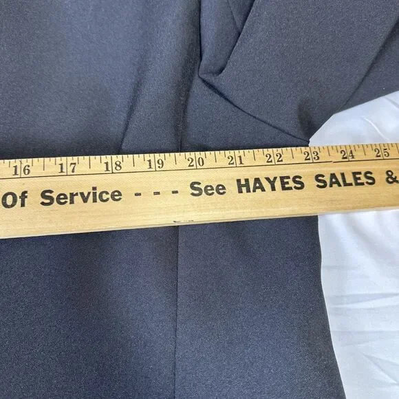 Black Tuxedo Satin Lapel Jacket 42R Pants 34L - Picture 8 of 14